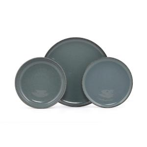 Hermia Concept Kombiservice blau Porzellan 18 tlg.