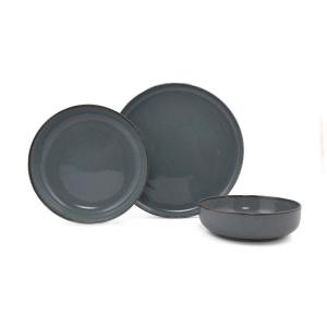 Hermia Concept Kombiservice grau Porzellan 12 tlg.