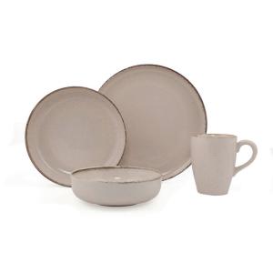Hermia Concept Tafelservice Dirk creme Porzellan 16 tlg.