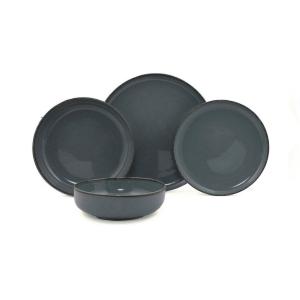 HermiaConcept Tafelservice Chamomile türkis Porzellan 16 tl…