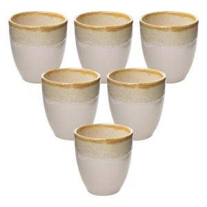 HermiaConcept Tassenset Sage 6-tlg. creme Keramik