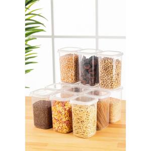 HermiaConcept Vorratsdosenset 12-tlg. weiß B/H/T/L/D: ca. 1…