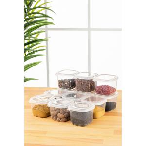 HermiaConcept Vorratsdosenset 12-tlg. weiß B/H/T/L/D: ca. 1…