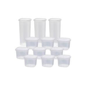 HermiaConcept Vorratsdosenset 12tlg. weiß