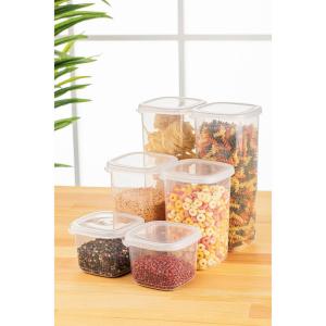 HermiaConcept Vorratsdosenset 6-tlg. weiß