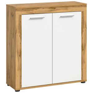 Highboard Jam Eiche Wotan Nachbildung weiß B/H/T: ca. 80x88…