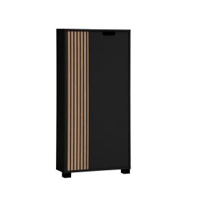 Highboard Ryker schwarz matt B/H/T: ca. 59,8x124x19,55 cm