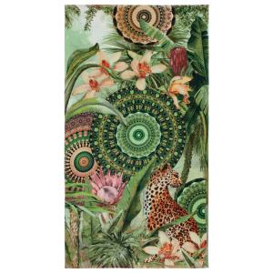 HIP Strandtuch Abhita grün Baumwolle B/L: ca. 100x180 cm