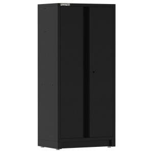 Hochschrank EOS Blackline schwarz B/H/L: ca. 92x200x61 cm