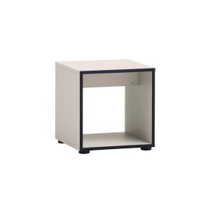 Hocker Edda beige hell B/H/T: ca. 40x42x40 cm