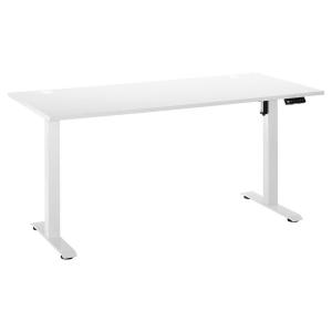 höhenverstellbarer Schreibtisch Ben weiß B/H/T: ca. 137x120…