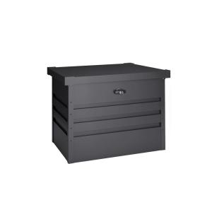 HOGGAR Aufbewahrungsbox Sveg anthrazit Metall B/H/L: ca. 72…