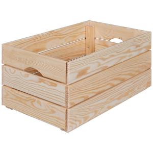 Holzkiste Valloni L natur natur Holz B/H/L: ca. 31,5x23x65…