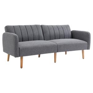 HOMCOM Schlafsofa 839-214GY grau B/H/T: ca. 173x73x75 cm
