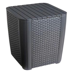 Jardin Aufbewahrungstisch Luzon Graphit Kunststoff B/H/L: c…