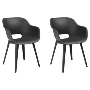 Jardin Gartenstuhl Akola grau Polypropylen B/H/L: ca. 60x62…