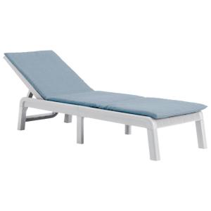 Jardin Sonnenliege Mallorca weiß Kunststoff B/H/L: ca. 59x2…