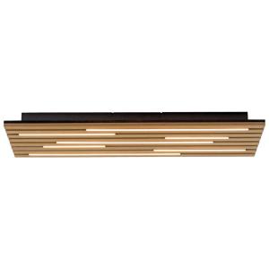Just Light Deckenleuchte Eiche B/H/L: ca. 30x5x80 cm