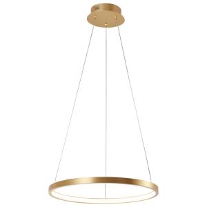 Just Light LED-Pendelleuchte CIRCLE 11522-12 gold weiß Meta…