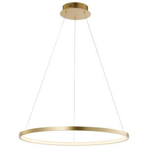 Just Light LED-Pendelleuchte CIRCLE 11524-12 weiß gold Kuns…