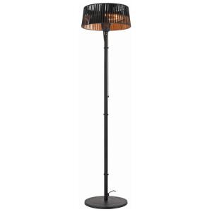 Just Light Standheizstrahler GLOW 99507-18 schwarz Eisen Me…