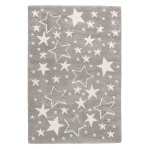 Kayoom Kurzflorteppich Australia - Tamworth silber B/H/L: c…