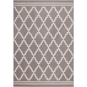 Kayoom Kurzflorteppich Lina 225 taupe B/L: ca. 80x150 cm