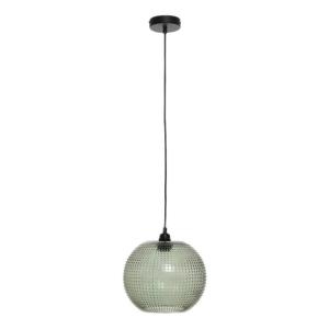 Kayoom Pendelleuchte grün Glas B/H/L: ca. 26x26x26 cm E27 1…
