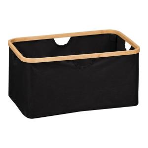 Kesper Aufbewahrungskorb schwarz Bambus B/H/L: ca. 38,5x4,5…