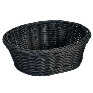 Kesper Brot und Obstkorb schwarz Kunststoff B/H/L: ca. 20,5…