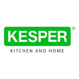 Kesper Brotbox weiß Bambus B/H/L: ca. 20x4,5x34 cm