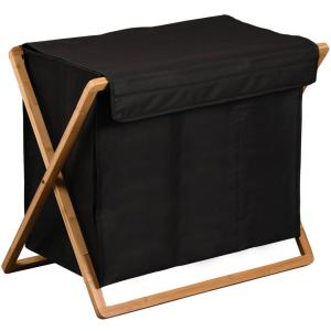Kesper Wäschesammler braun Polyester B/H/L: ca. 19,5x7,5x71…