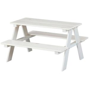 Kinder-Bank HENNING Weiß weiß lackiert B/H/L: ca. 82x50x90…