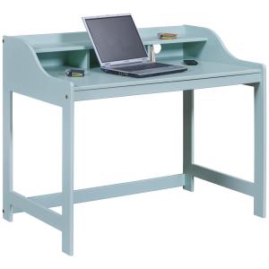 Kinder-Schreibtisch Conversation Desk grün lackiert B/H/L:…