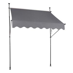 Klemm-Markise Amrum grau B/L: ca. 295x150 cm