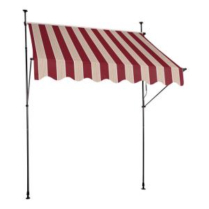 Klemm-Markise Amrum rot B/L: ca. 295x150 cm