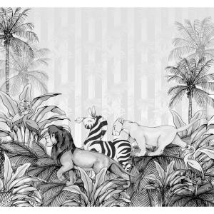 Komar Fototapete Lion King Monochrome DX6-009 B/H: ca. 300x…