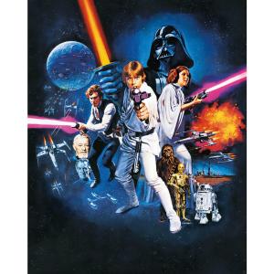 Komar Fototapete Star Wars Poster Classic 1 B/L: ca. 200x25…