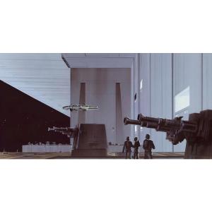 Komar Fototapete Star Wars RMQ Death Star Hangar Star Wars…