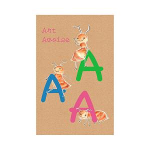 Komar Wandbild ABC Animal A Buchstaben B/L: ca. 50x70 cm