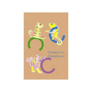 Komar Wandbild ABC Animal C Buchstaben B/L: ca. 30x40 cm