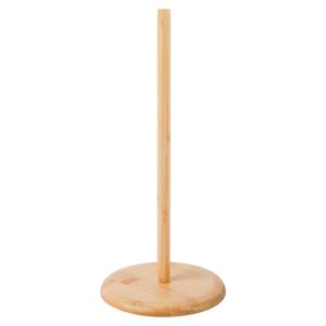 Küchenrollenhalter natur Bambus H/D: ca. 32,5x15 cm