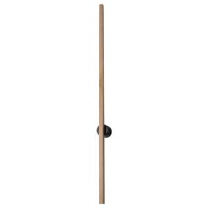 Lamkur LED-Wandleuchte Chrom PVC Stahl B/H/L: ca. 7x120x7 cm