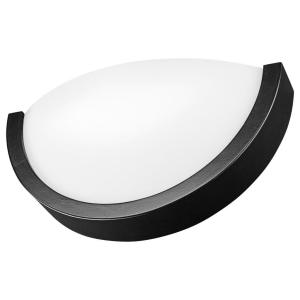 Lamkur Wandleuchte dunkelbraun Glas Holz B/H/L: ca. 20x14x3…