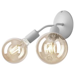 Lamkur Wandleuchte VIGGO 39428 silber Stahl H/L: ca. 14,5x2…