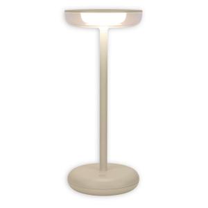 LED-Außentischleuchte beige B/H/T/D: ca. 11x26,4x11x11 cm