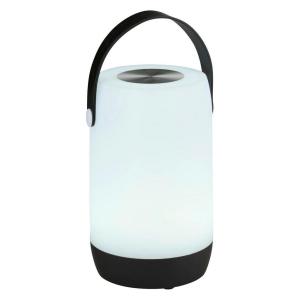 LED-Nachtlicht weiß schwarz B/H/D: ca. 10,5x10,5x18,8 cm