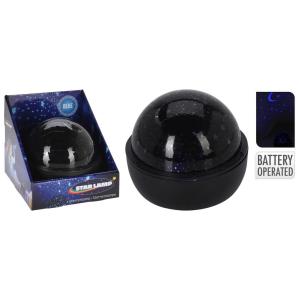 LED-Sternenlampe grau schwarz Kunststoff B/H/L: ca. 17x17x1…