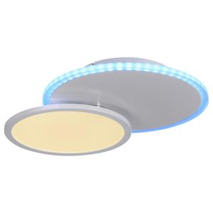 LeuchtenDirekt Deckenleuchte PN11662-16 Arenda weiß Alumini…