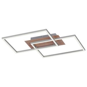 LeuchtenDirekt Deckenleuchte PN14018-78  Iven stahlfarbig n…